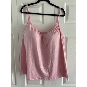 Lilybras Womens Pink XXXL Camisole Built in Bra